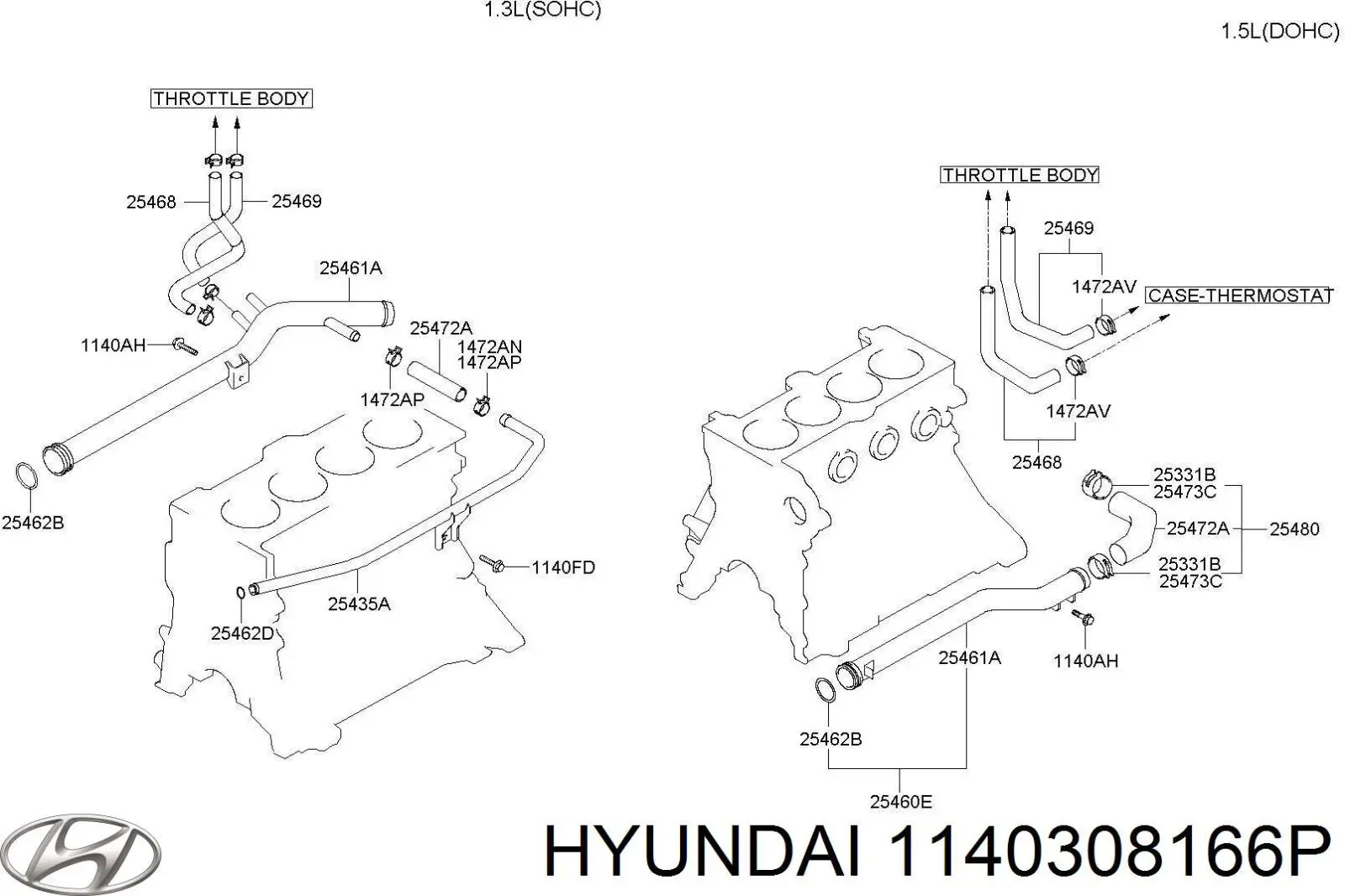  Hyundai/Kia 1140308166K preço, a partir de  
