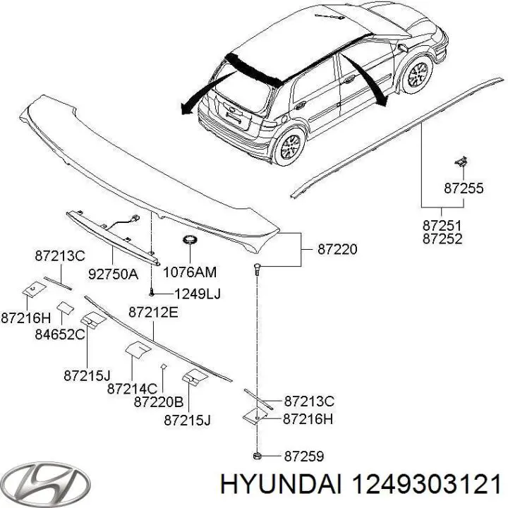  Hyundai/Kia 1249303121 preço, a partir de  