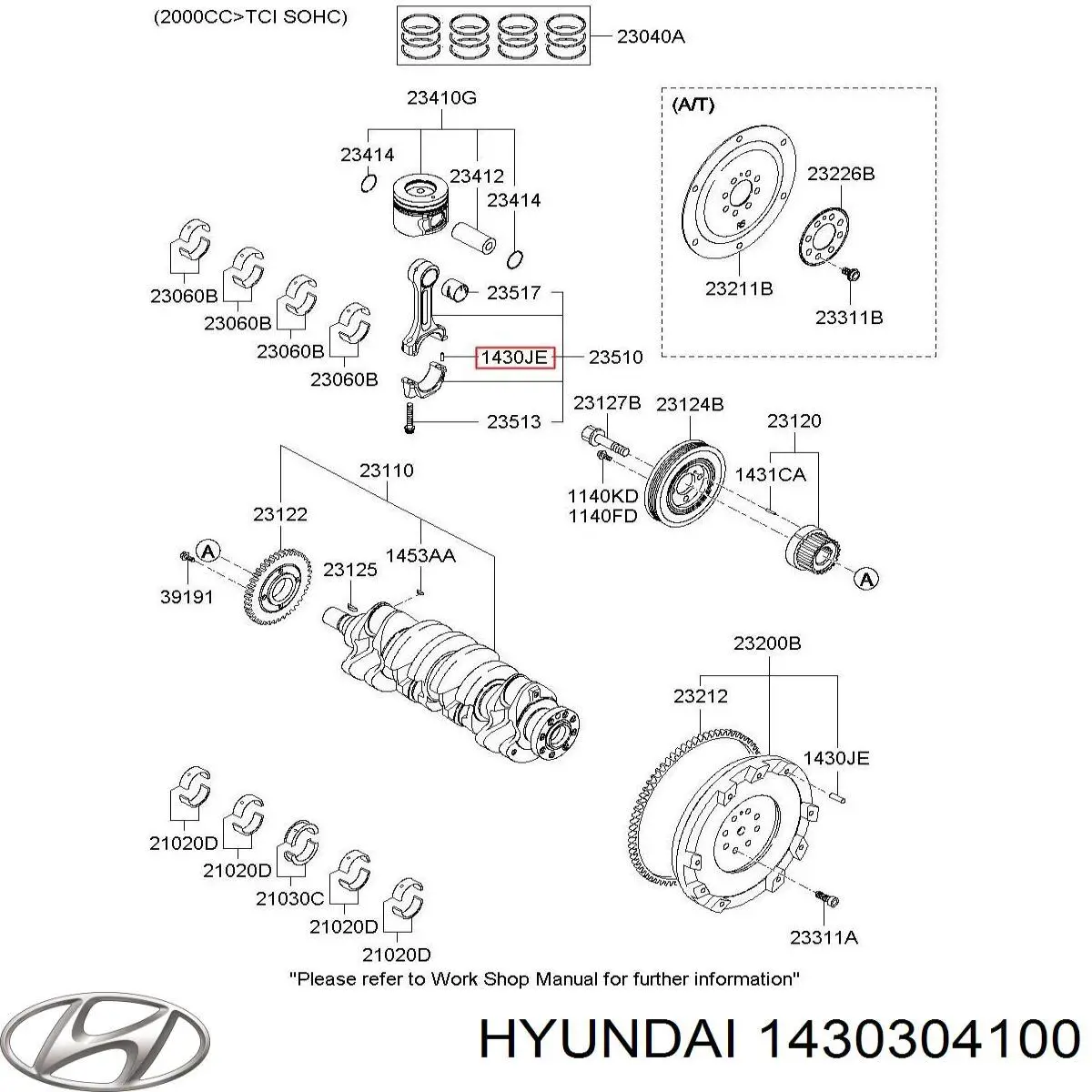 1430304100 Hyundai/Kia 