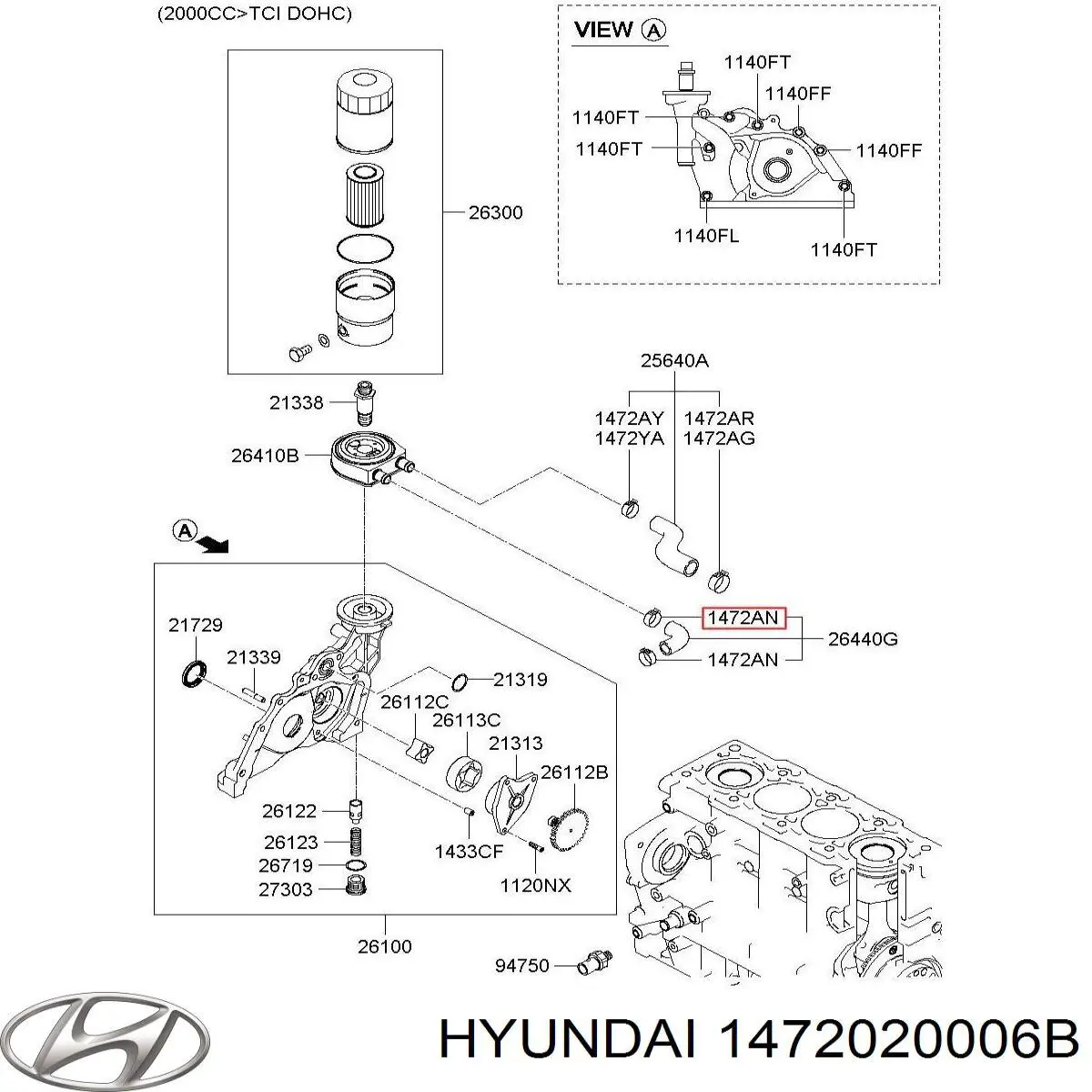 1472020006B Hyundai/Kia 