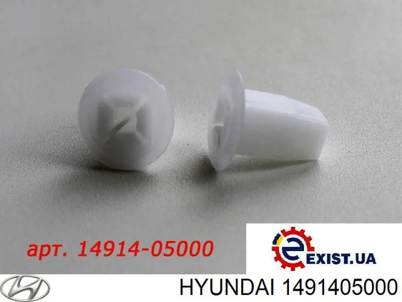 Cápsula (prendedor) de fixação de revestimento de tampa de porta-malas Hyundai/Kia 1491405000 preço, a partir de 0,84 USD
