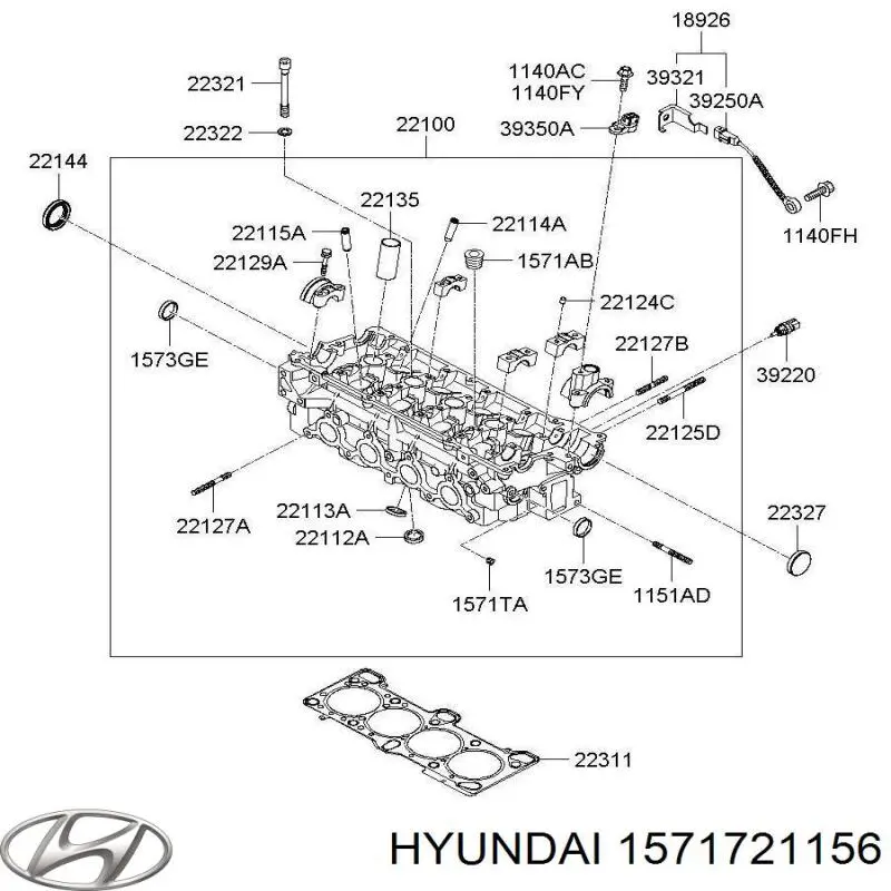  Hyundai/Kia 1571721153 preço, a partir de  