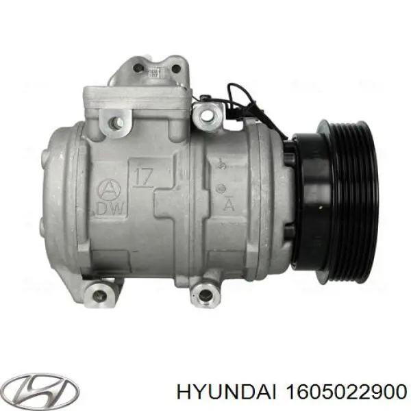 1605022900 Hyundai/Kia Compressor de aparelho de ar condicionado