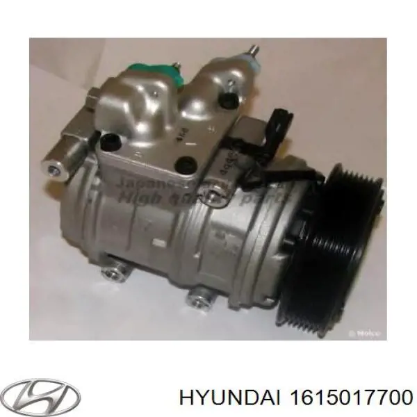 Compressor de aparelho de ar condicionado Hyundai/Kia 1615017700 preço, a partir de 95,34 USD
