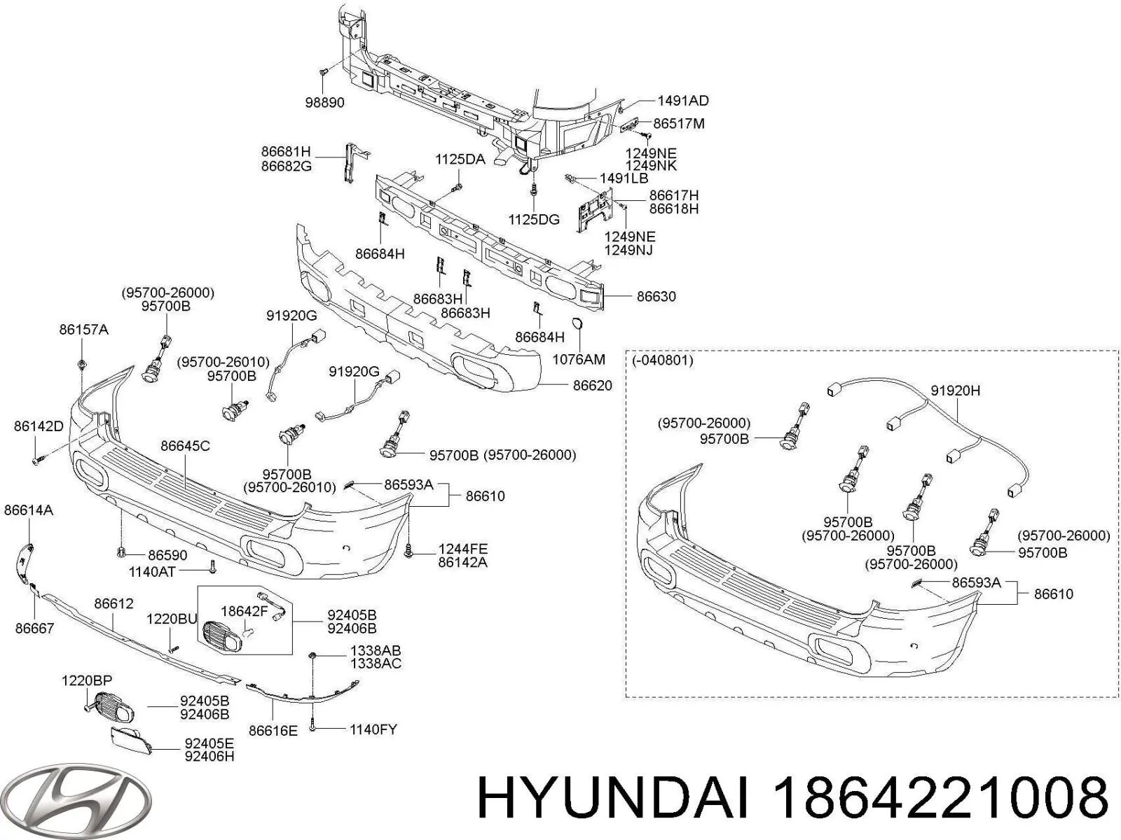 Lâmpada de parada do sinal da luz traseira Hyundai/Kia 1864221008 preço, a partir de 18,30 USD