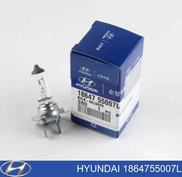 Lâmpada halógena Hyundai/Kia 1864755007L preço, a partir de 6,31 USD