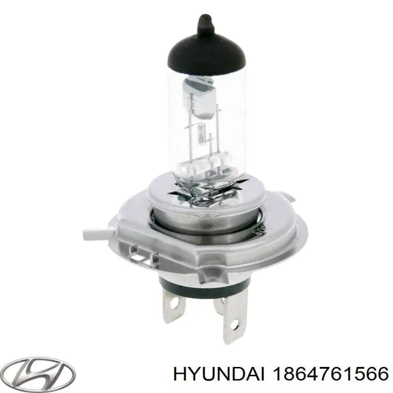 S1864761566L Hyundai/Kia Lâmpada halógena, luzes máximas/médias