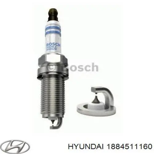 Vela de ignição Hyundai/Kia 1884511160 preço, a partir de 17,06 USD