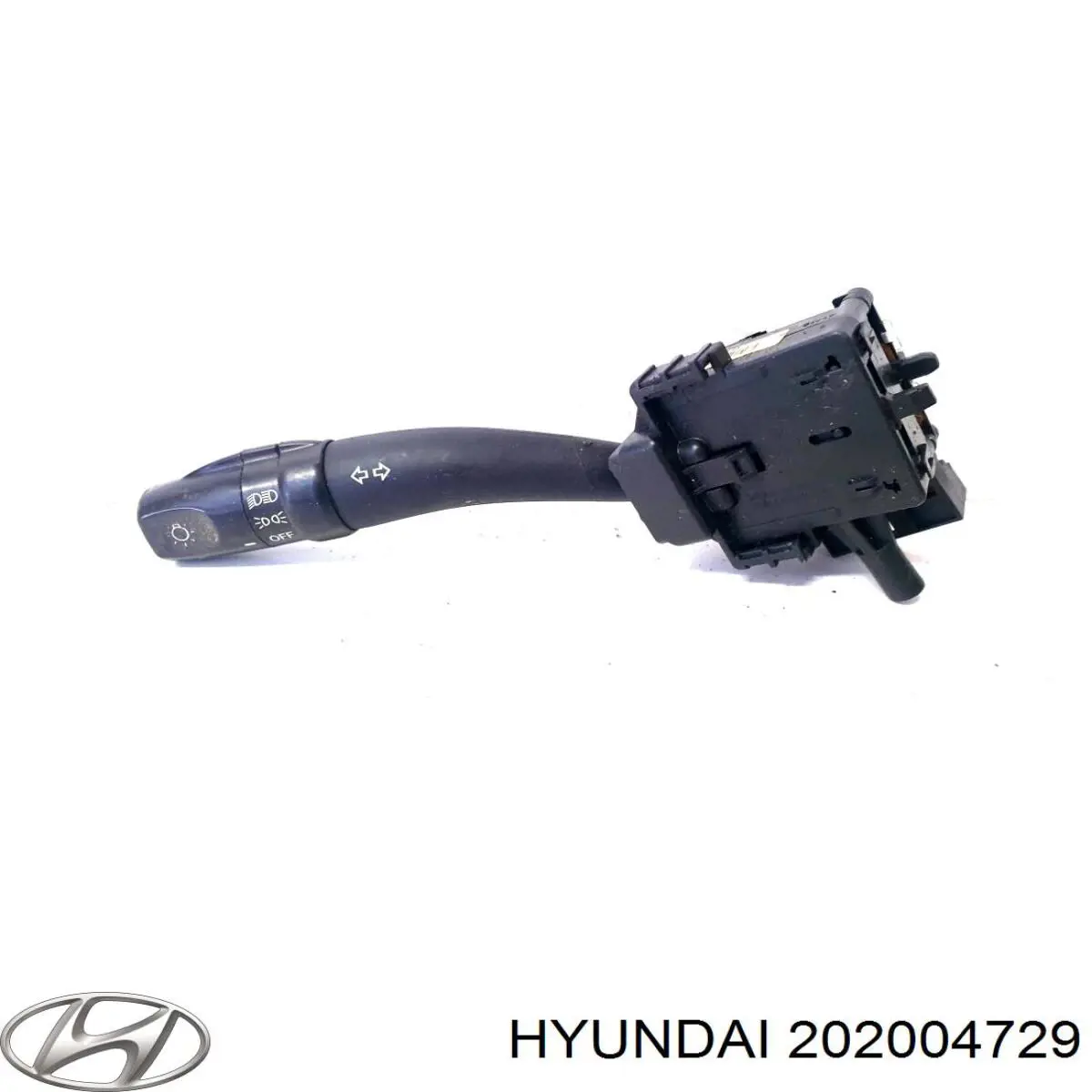 Comutador das luzes no "painel de instrumentos" Hyundai/Kia 202004729