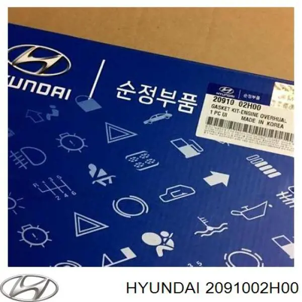 Kit de vedantes de motor completo Hyundai/Kia 2091002H00 preço, a partir de 192,51 USD