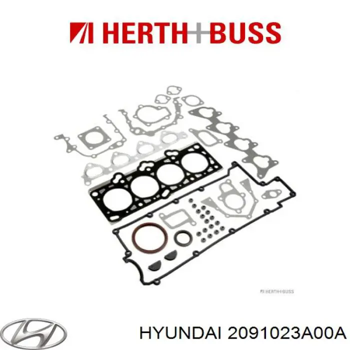 Compre 2091023A00A Hyundai/Kia Kit de vedantes de motor completo