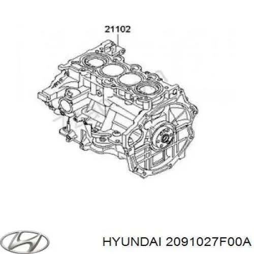 Kit de vedantes de motor completo Hyundai/Kia 2091027F00A preço, a partir de 384,02 USD