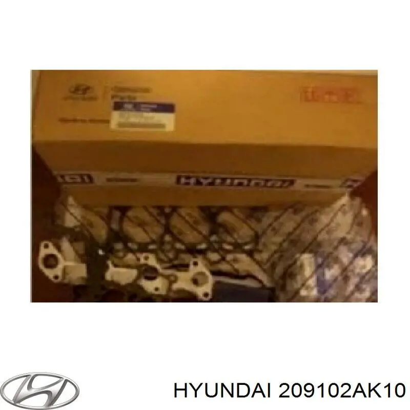 Kit de vedantes de motor completo Hyundai/Kia 209102AK10 preço, a partir de 176,05 USD