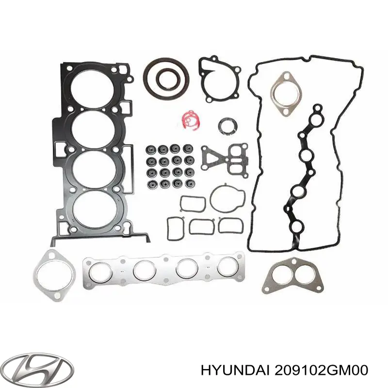 209102GM00 Hyundai/Kia Kit de vedantes de motor completo