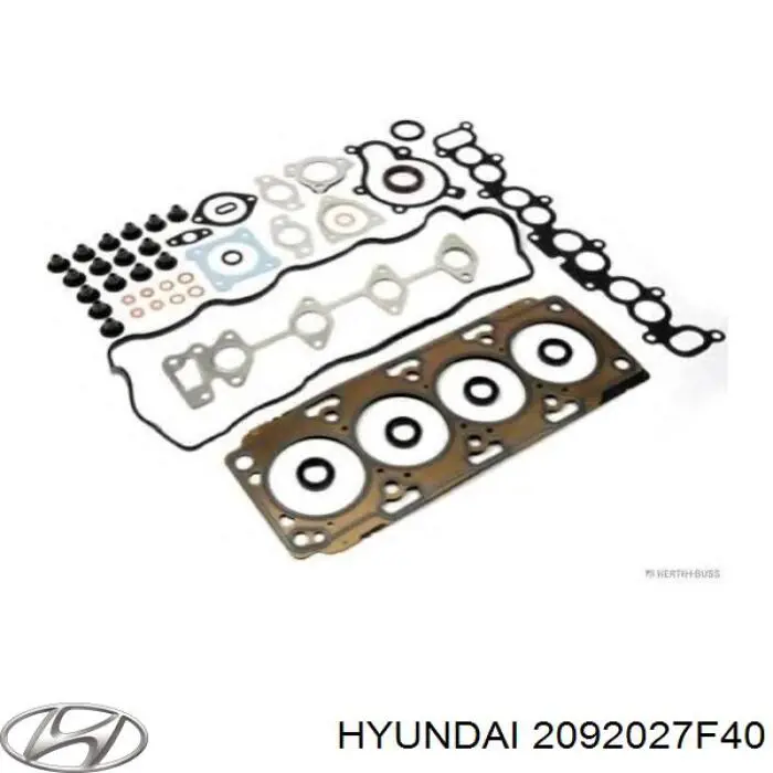 Kit superior de vedantes de motor Hyundai/Kia 2092027F40 preço, a partir de 163,45 USD