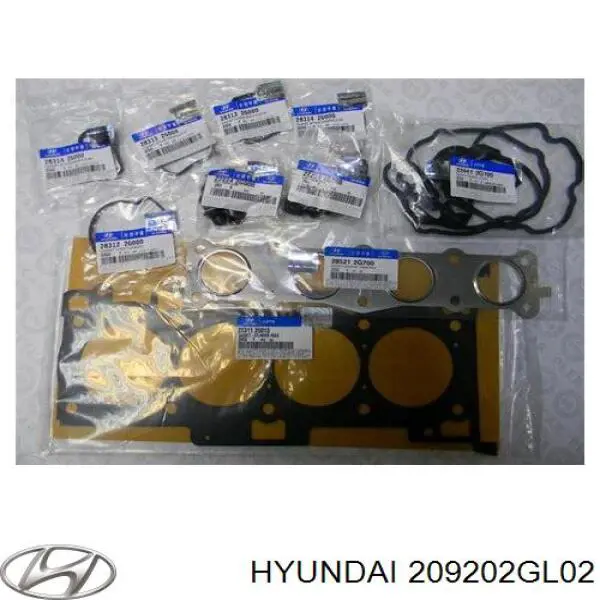 Kit superior de vedantes de motor Hyundai/Kia 209202GL02 preço, a partir de 61,81 USD