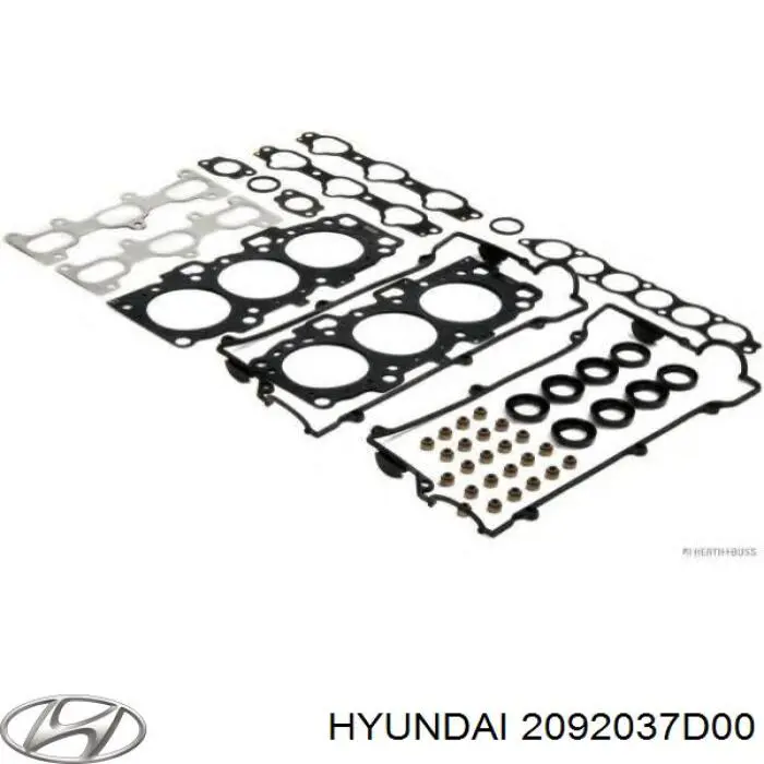 Kit de vedantes de motor completo Hyundai/Kia 2092037D00 preço, a partir de 145,68 USD