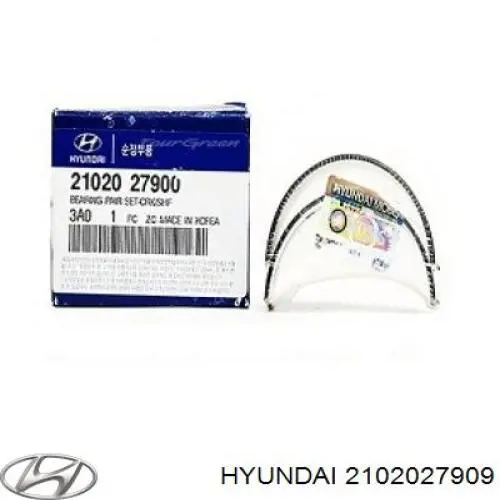 Folhas inseridas principais de cambota, kit, 4ª reparação ( + 1,00) Hyundai/Kia 2102027909 preço, a partir de 94,24 USD