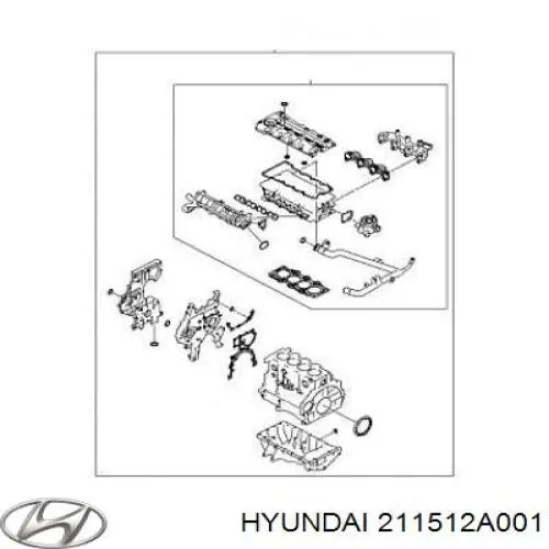  Hyundai/Kia 211512A001 preço, a partir de  USD