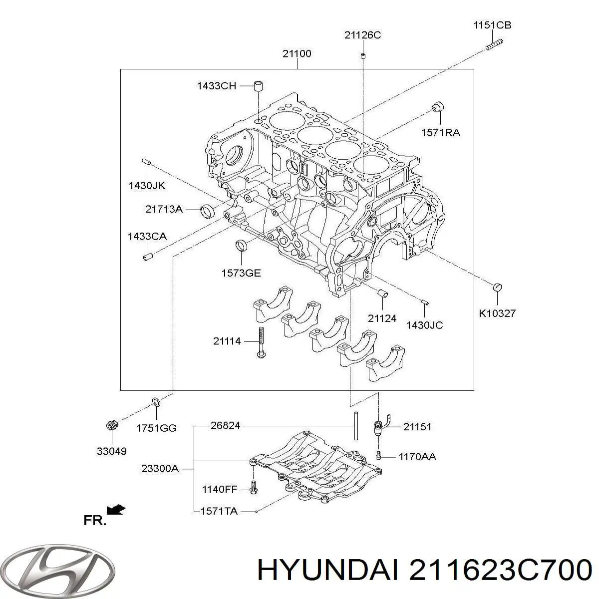 Compre 211623C700 Hyundai/Kia Vedante de bomba de vácuo
