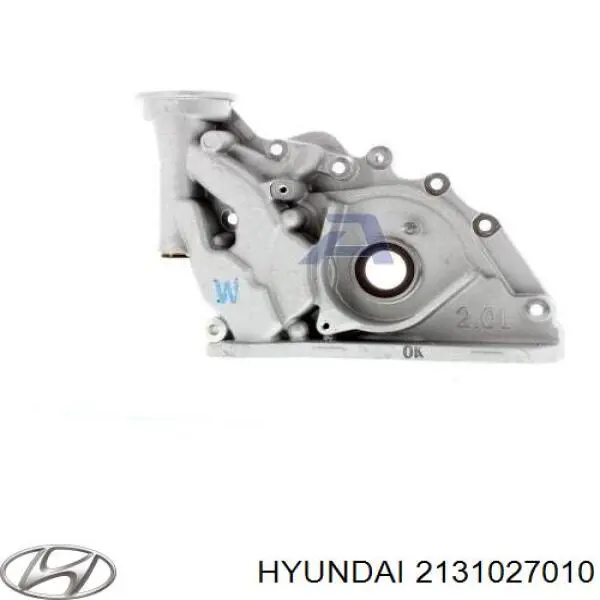 Bomba de óleo Hyundai/Kia 2131027010 preço, a partir de 182,62 USD