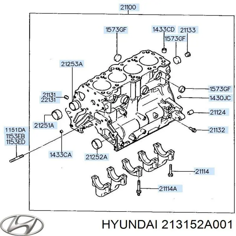  Hyundai/Kia 213152A001 preço, a partir de  USD