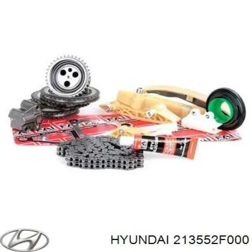 213552F000 Hyundai/Kia Vedação dianteira de cambota de motor