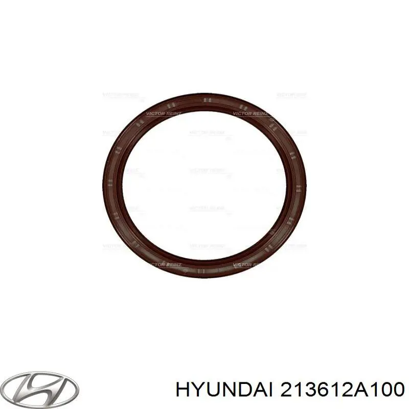 Compre 213612A000 Hyundai/Kia Vedação dianteira de cambota de motor