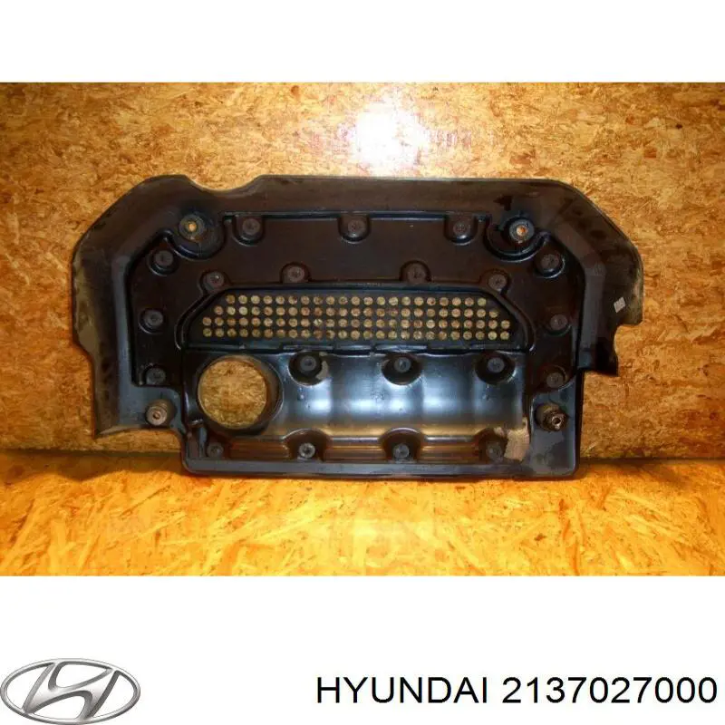 2137027000 Hyundai/Kia Proteção inferior da correia do mecanismo de distribuição de gás