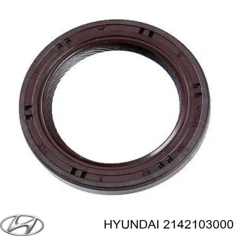 2142103000 Hyundai/Kia Vedação dianteira de cambota de motor