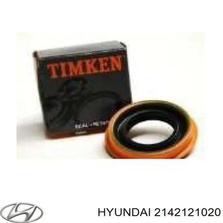 Compre 2142121020 Hyundai/Kia Vedação dianteira de cambota de motor