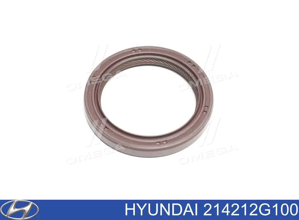 214212G100 Hyundai/Kia Vedação dianteira de cambota de motor