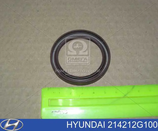 Compre 214212G100 Hyundai/Kia Vedação dianteira de cambota de motor
