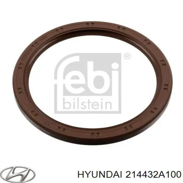 214432A100 Hyundai/Kia Vedação traseira de cambota de motor