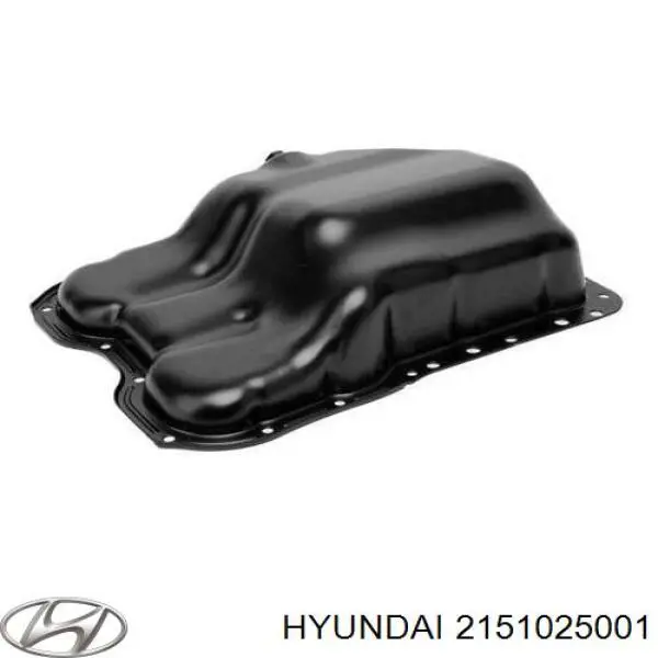Panela de óleo de cárter do motor Hyundai/Kia 2151025001 preço, a partir de 65,58 USD