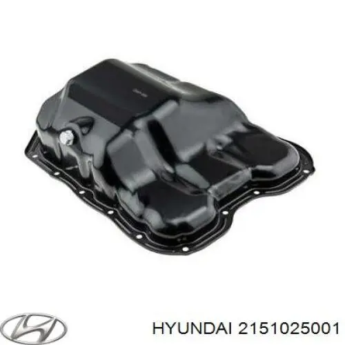 Compre 2151025001 Hyundai/Kia Panela de óleo de cárter do motor