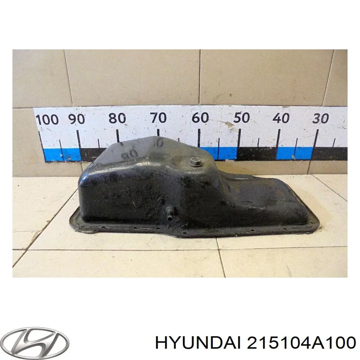 215104A100 Hyundai/Kia Panela de óleo de cárter do motor