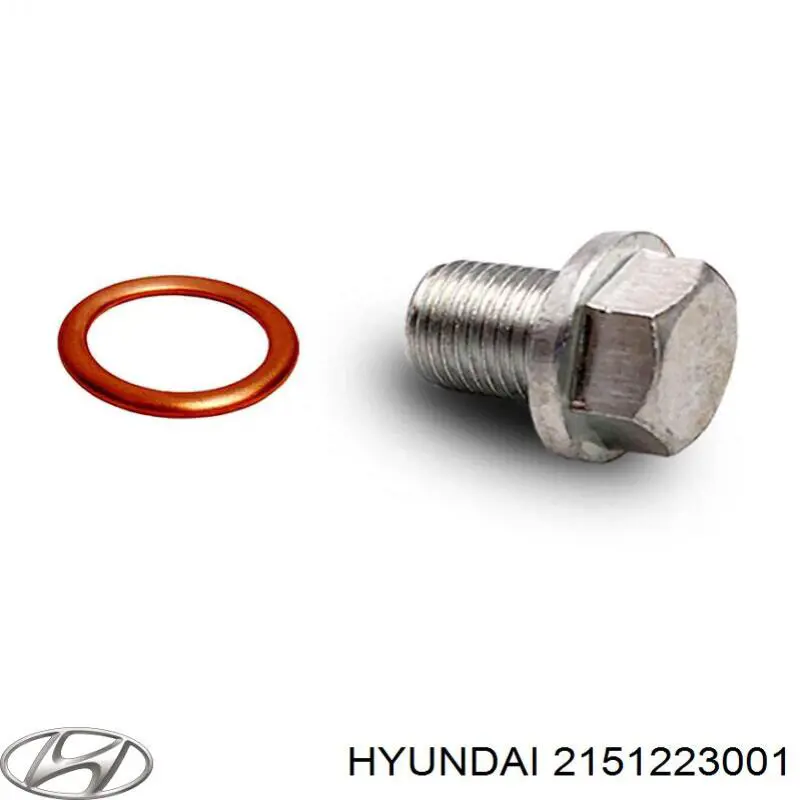 Tampão de panela de motor Hyundai/Kia 2151223001 preço, a partir de 3,83 USD