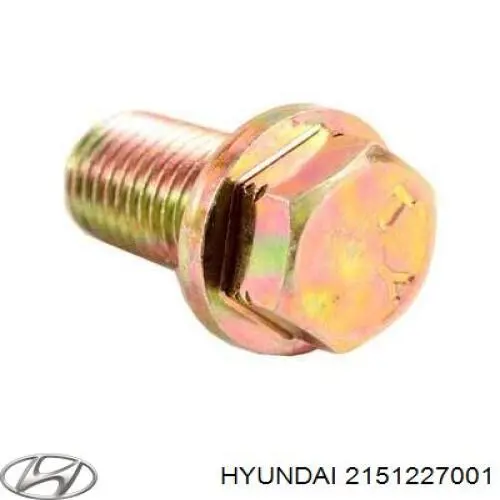 2151227001 Hyundai/Kia Tampão de panela de motor