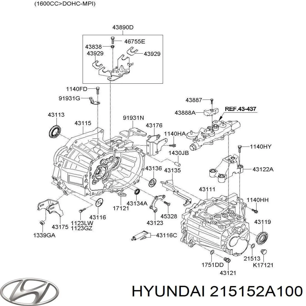  Hyundai/Kia 215152A100 preço, a partir de  