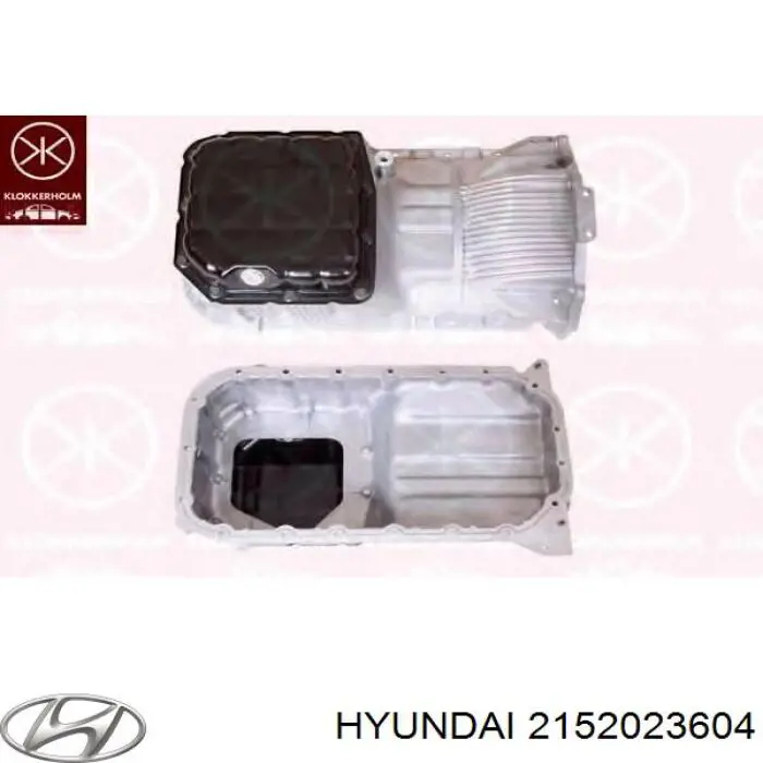 Panela de óleo de cárter do motor Hyundai/Kia 2152023604 preço, a partir de 78,32 USD