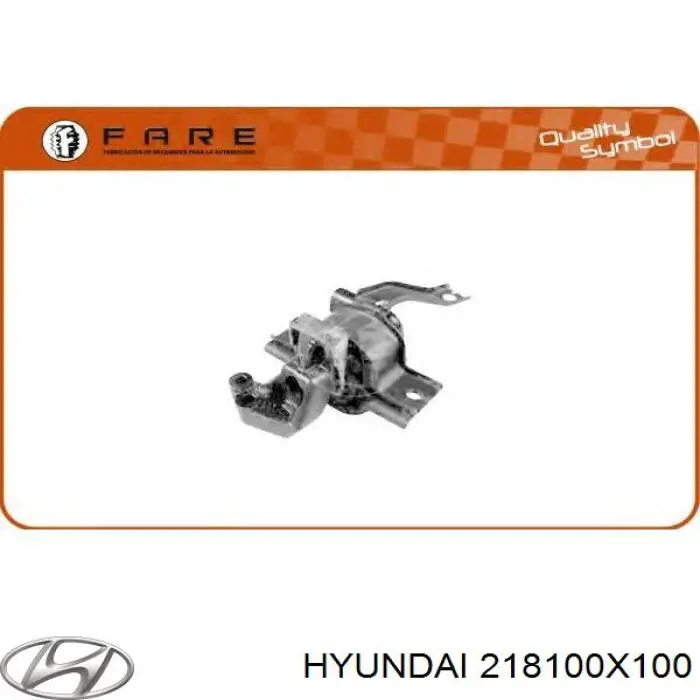 Compre 218100X100 Hyundai/Kia Coxim (suporte) direito de motor
