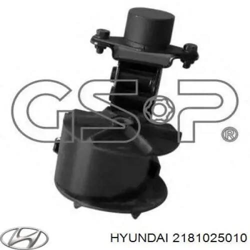 Coxim (suporte) esquerdo de motor Hyundai/Kia 2181025010 preço, a partir de 26,60 USD