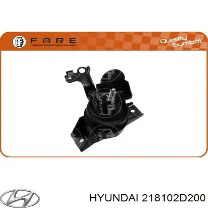 Coxim (suporte) direito de motor Hyundai/Kia 218102D200 preço, a partir de 72,43 USD