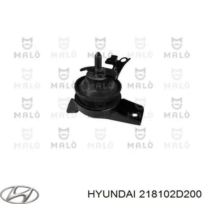 Compre 218102D200 Hyundai/Kia Coxim (suporte) direito de motor