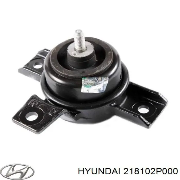 218102P000 Hyundai/Kia Coxim (suporte) direito de motor