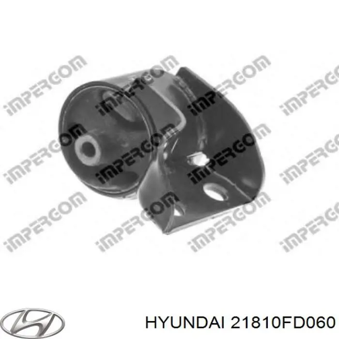 21810FD060 Hyundai/Kia Coxim (suporte) direito de motor