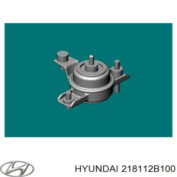 218112B100 Hyundai/Kia Coxim (suporte) direito de motor