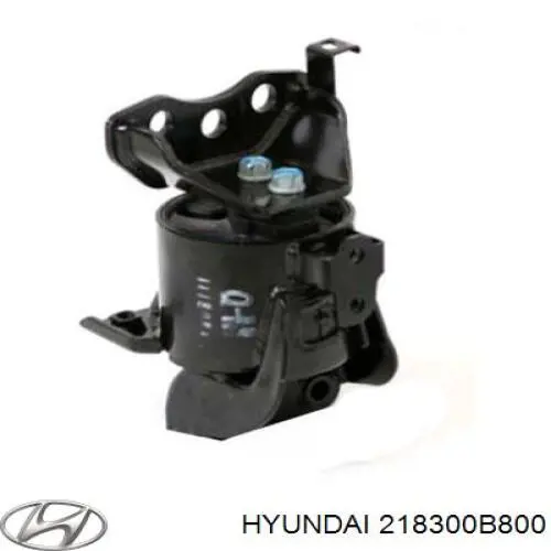 218300B800 Hyundai/Kia Coxim (suporte) traseiro de motor