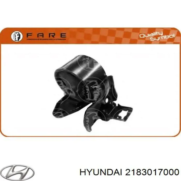 Coxim (suporte) esquerdo de motor Hyundai/Kia 2183017000 preço, a partir de 50,10 USD